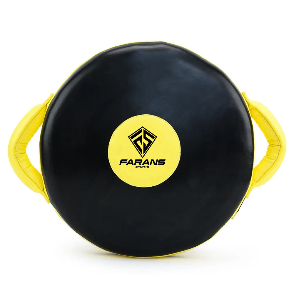 Round Punching Pad Black/Yellow