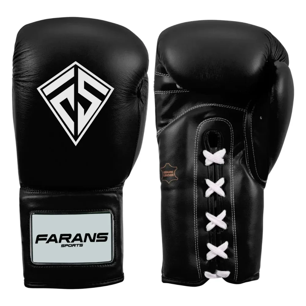 Classic Leather Lace Training Boxing Gloves 2.0