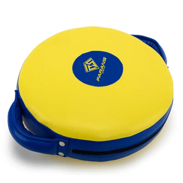 Round Punching Pad Yellow/Blue