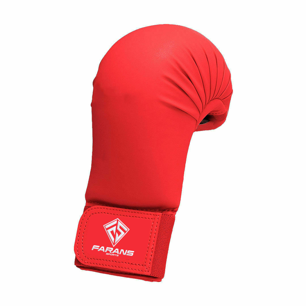 Lightweight Karate Mitts Red