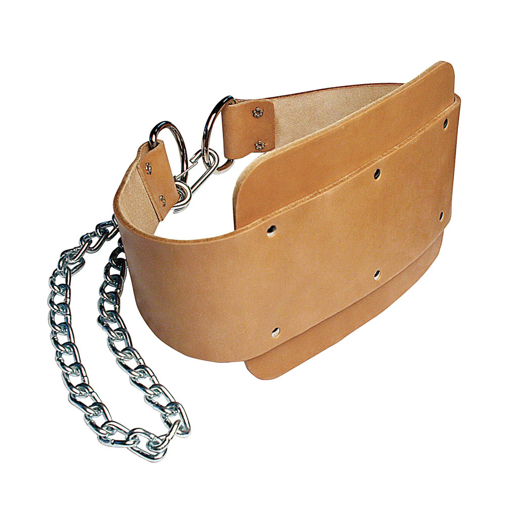 Leather Dipping Belt for Weighted Workouts